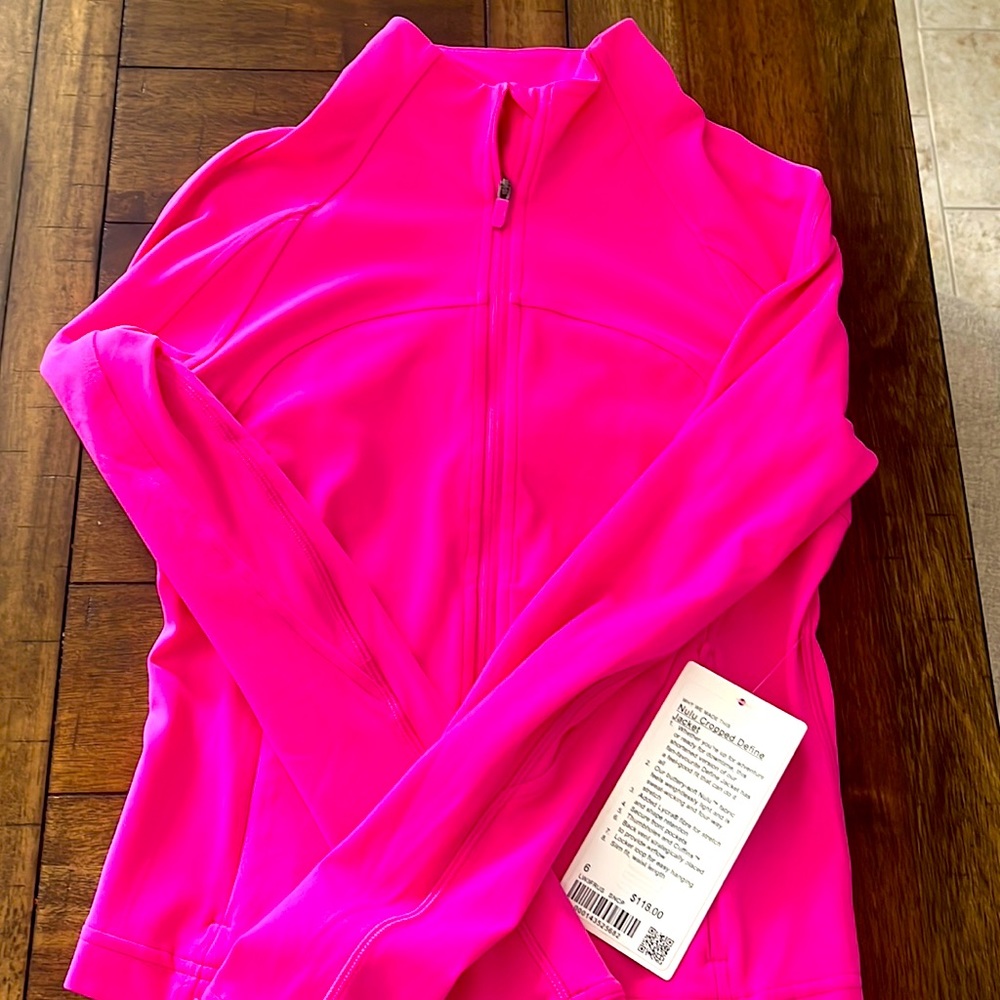 Nulu cropped define jacket